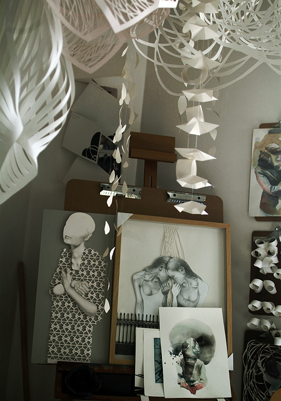 Art work by artist Christine Kim. Photograph by Leah Snyder.