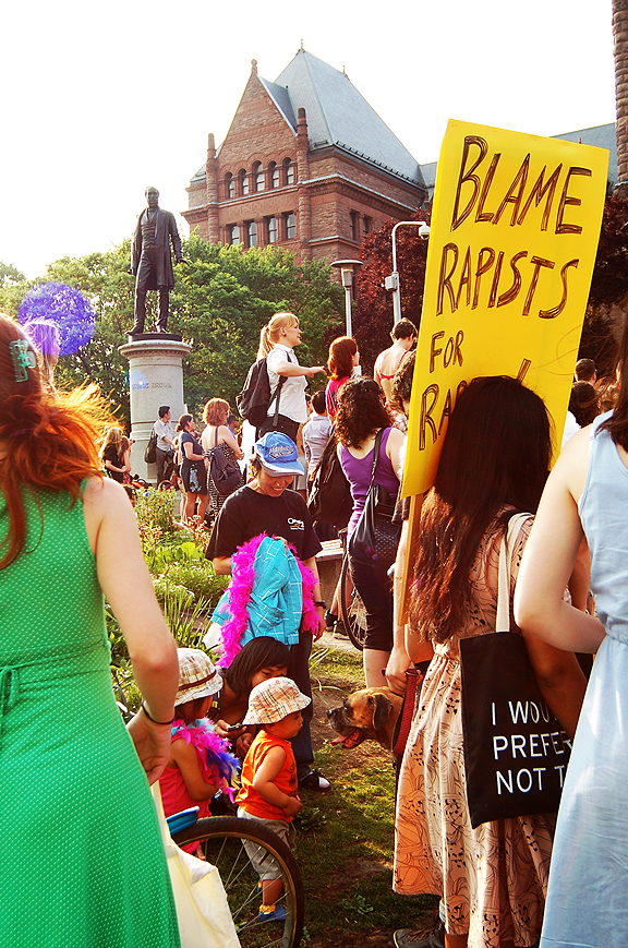 Slutwalk Toronto 2012. Photography by Leah Snyder.