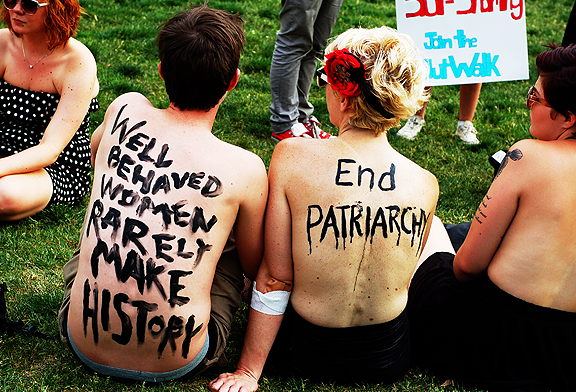 Slutwalk Toronto 2012. Photography by Leah Snyder.