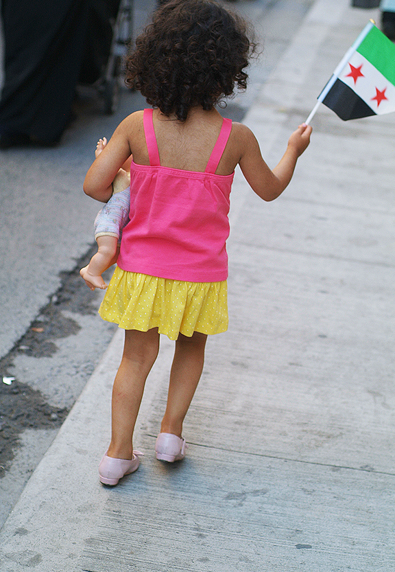 Freedom for Syria Protest in Toronto. 