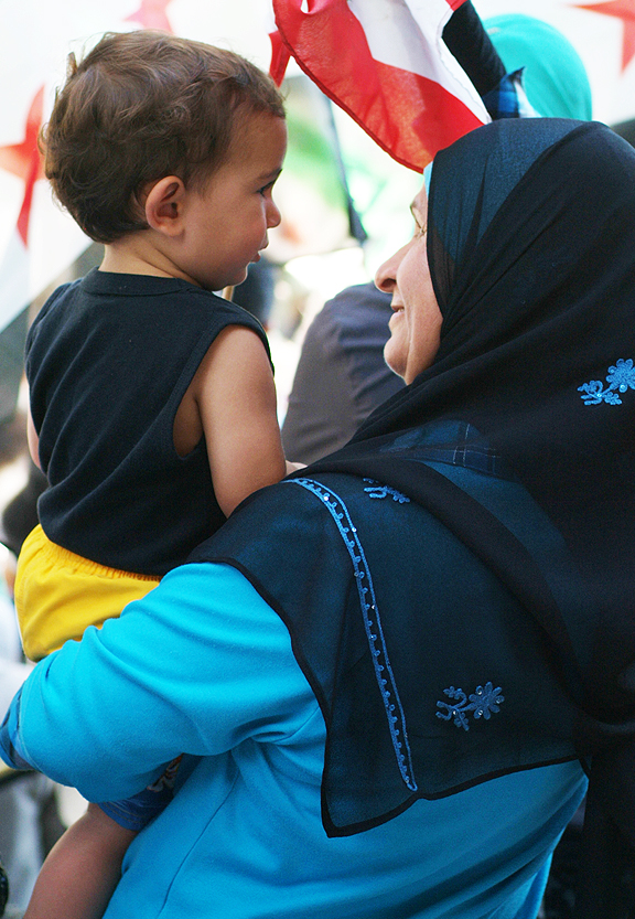 Freedom for Syria Protest in Toronto. 