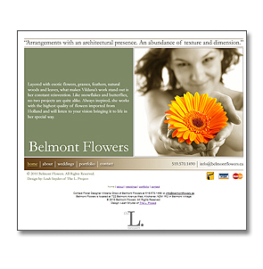 Website Belmont Flowers