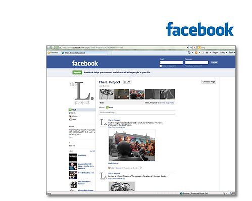 Click here to visit The L. Project facebook page