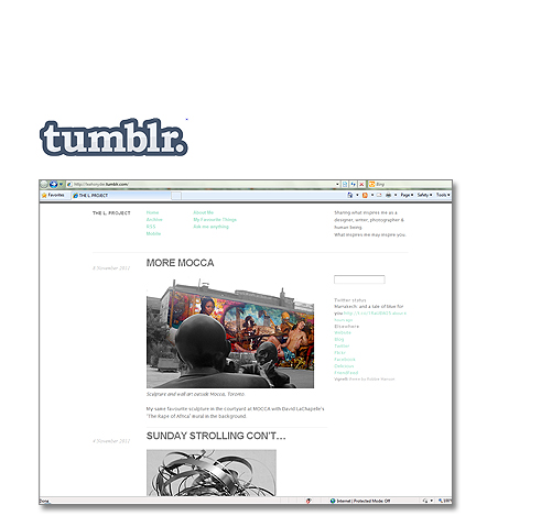 Click here to visit The L. Project's tumblr blog